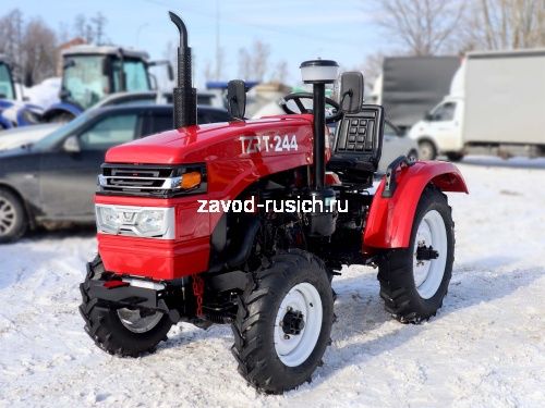 трактор tzr т-244 red